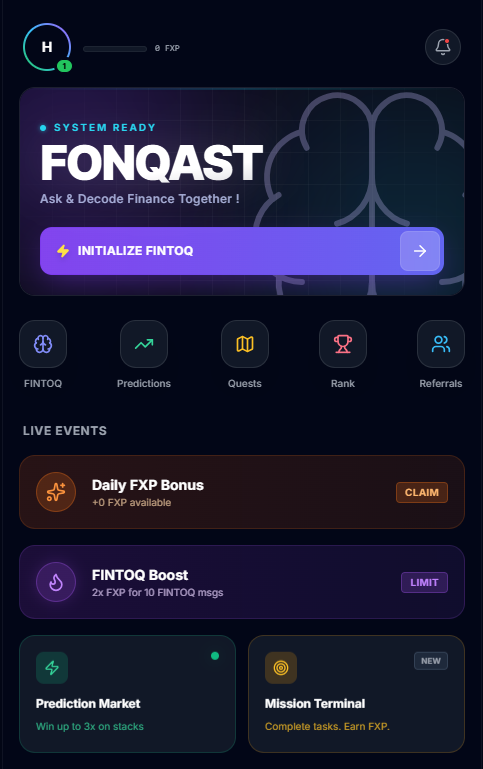 Fonqast Platform